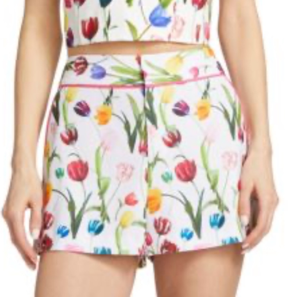 Alice + Olivia Tulip Print Women's Shorts